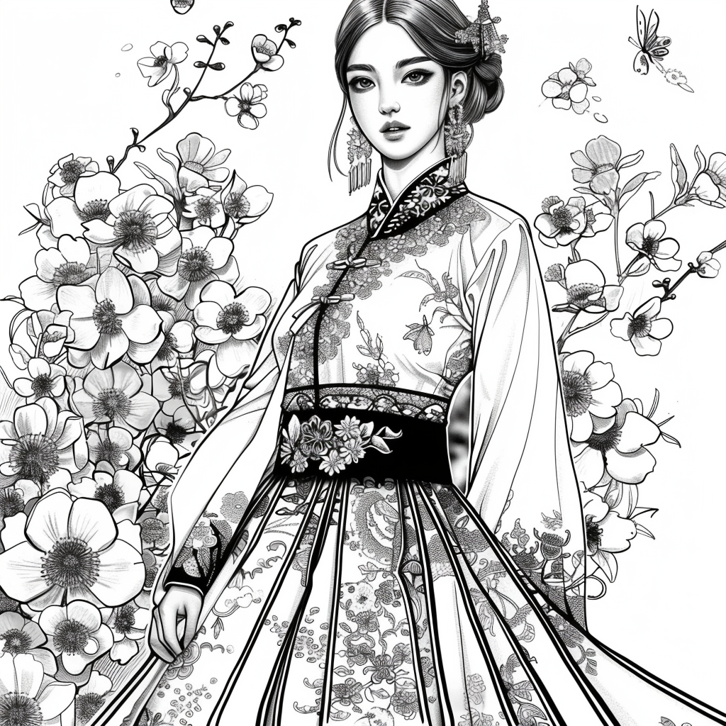 Blossoms of Elegance – The Hanbok Muse
