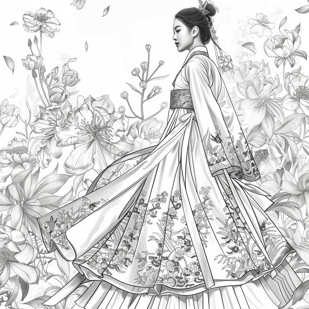 Blossoms of Elegance – The Hanbok Muse
