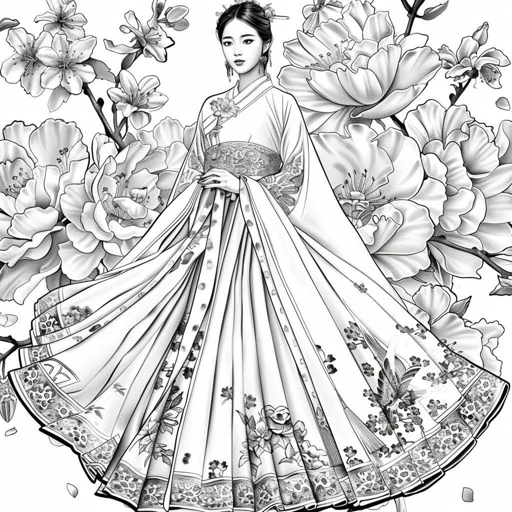 Blossoms of Elegance – The Hanbok Muse