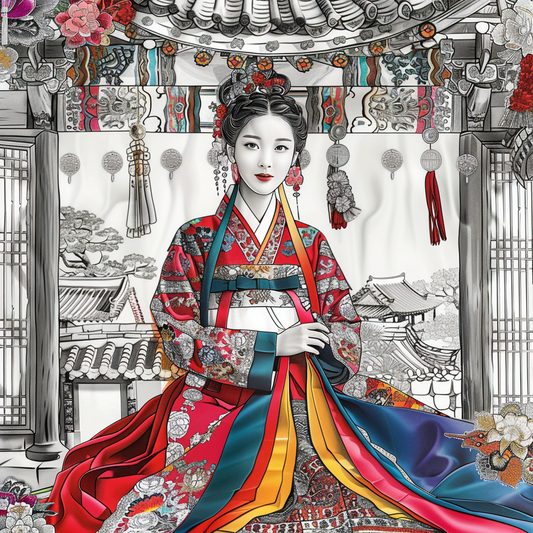 The Radiant Court Lady