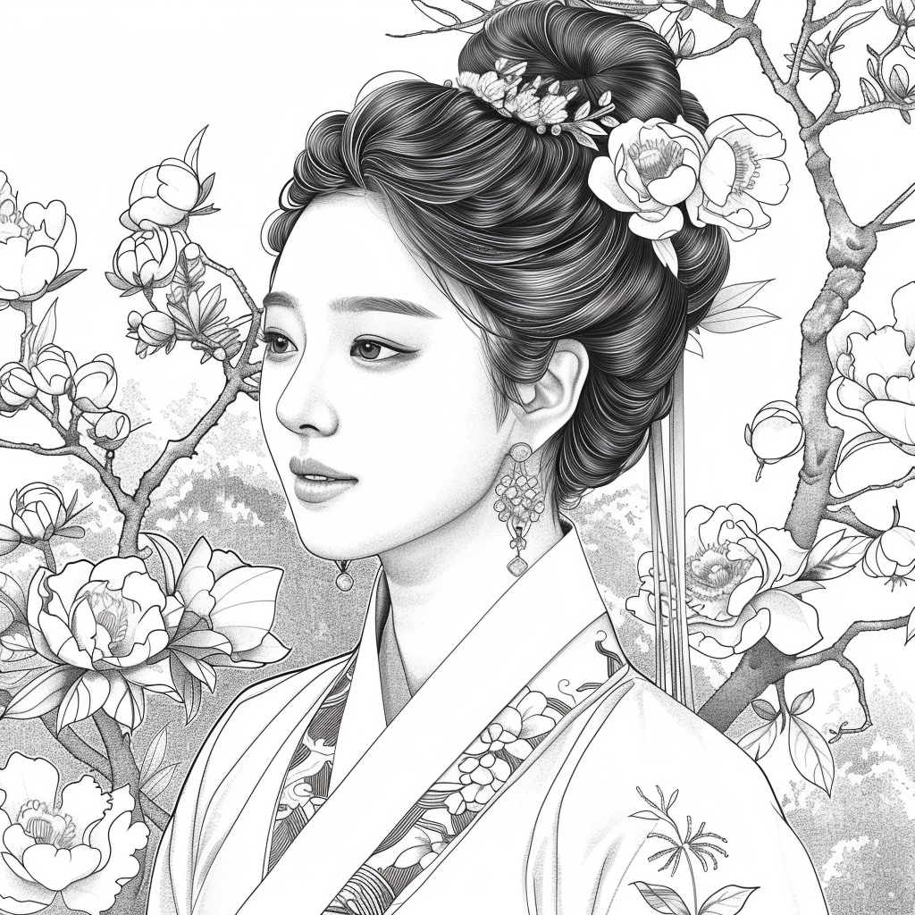 Oriental beautyBlossom Princess