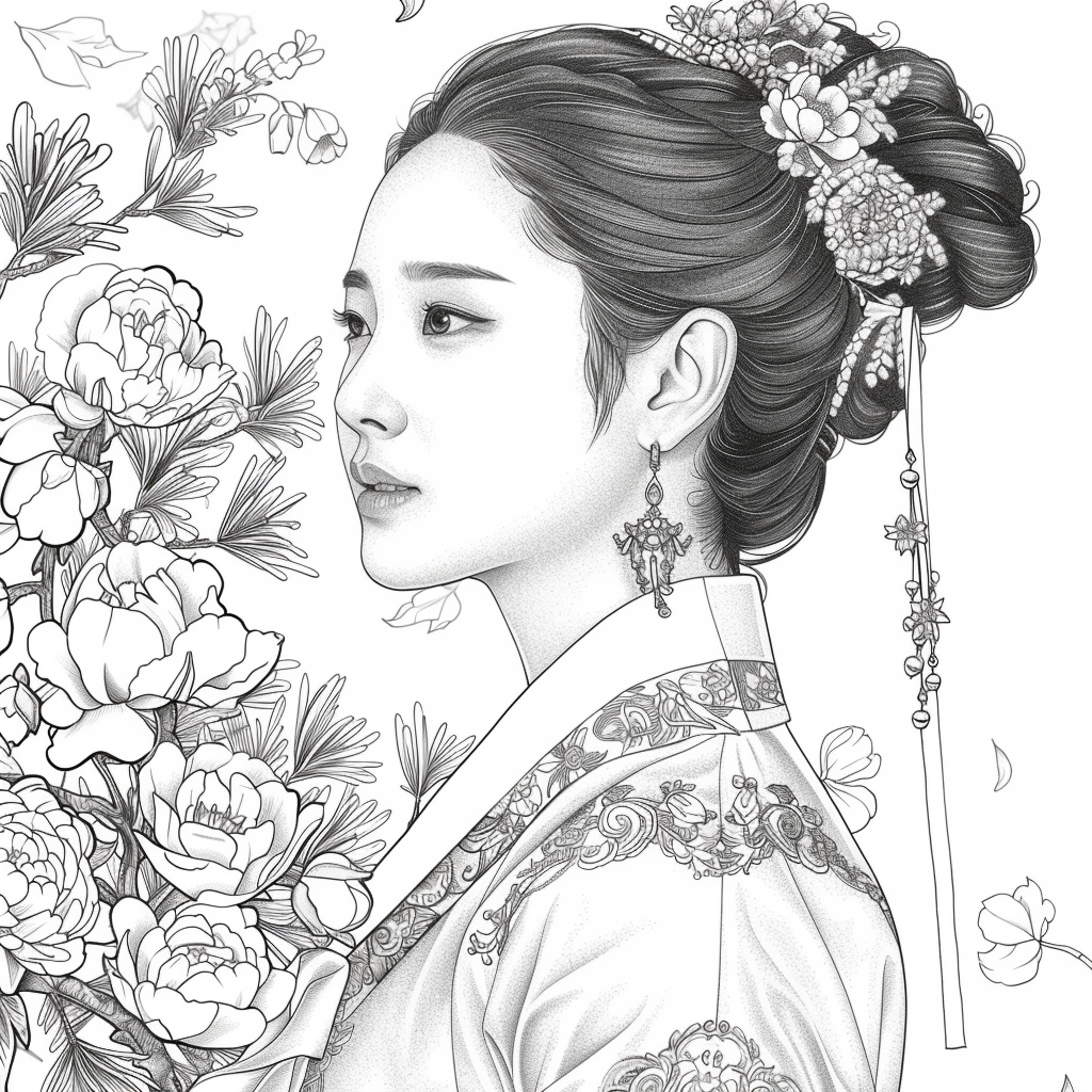 Oriental beautyBlossom Princess