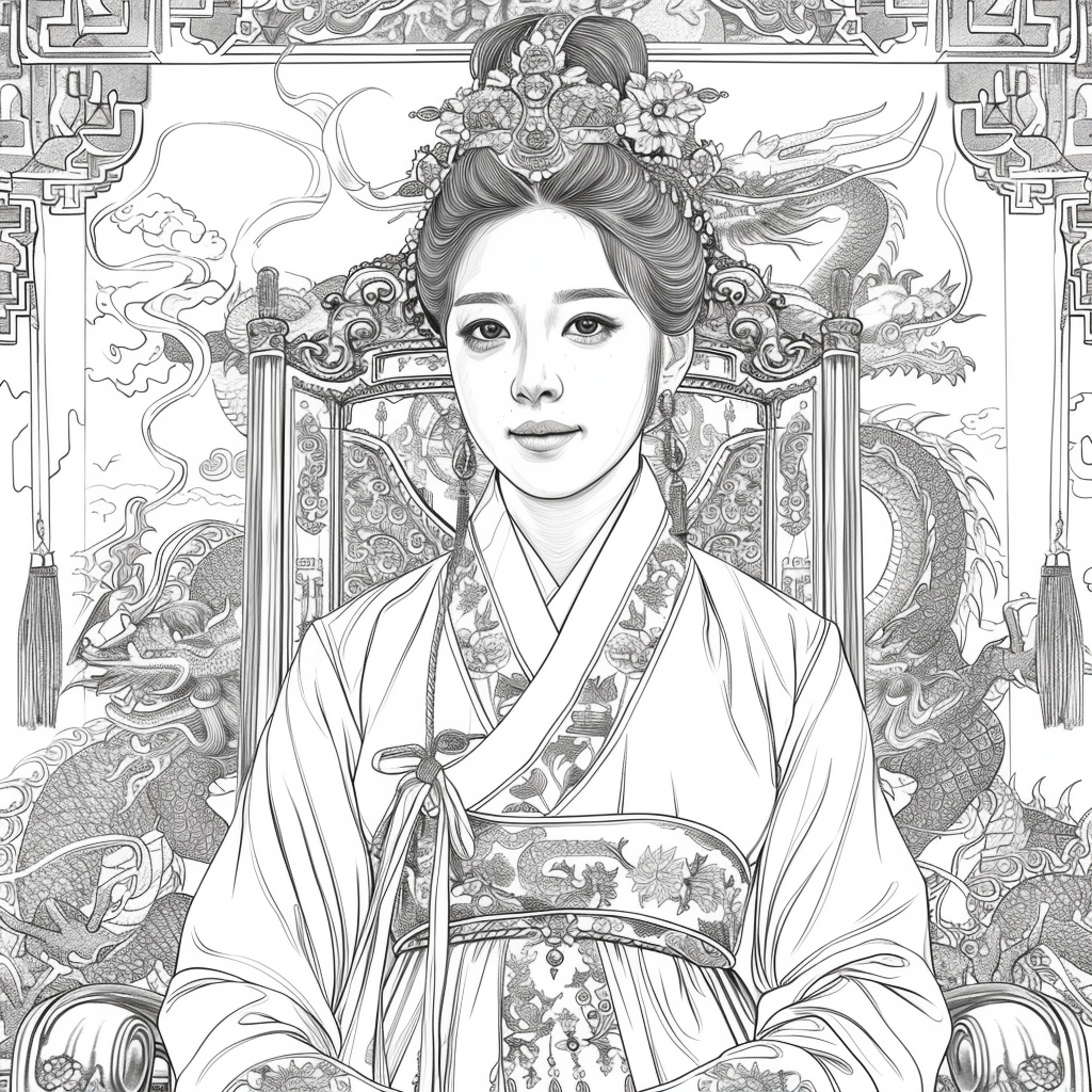 The Majestic Queen of Dragons