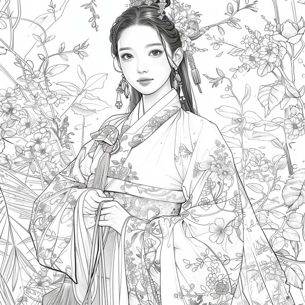 Floral Grace – The Blooming Beauty of Joseon
