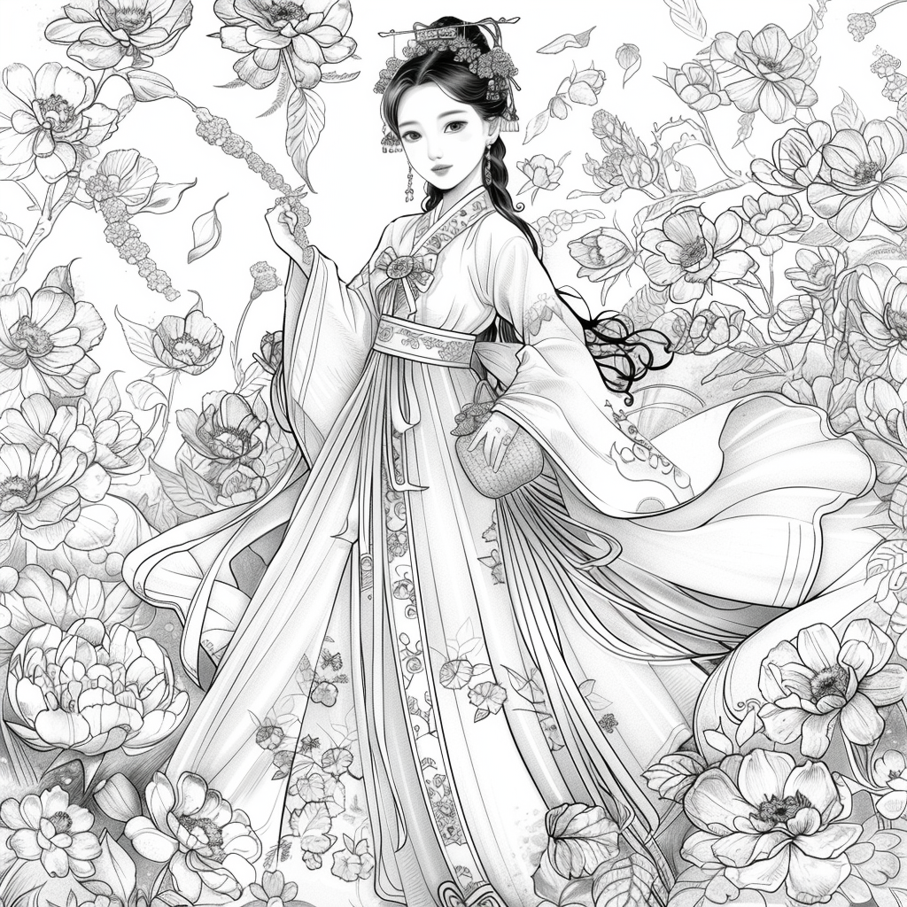 Floral Grace – The Blooming Beauty of Joseon