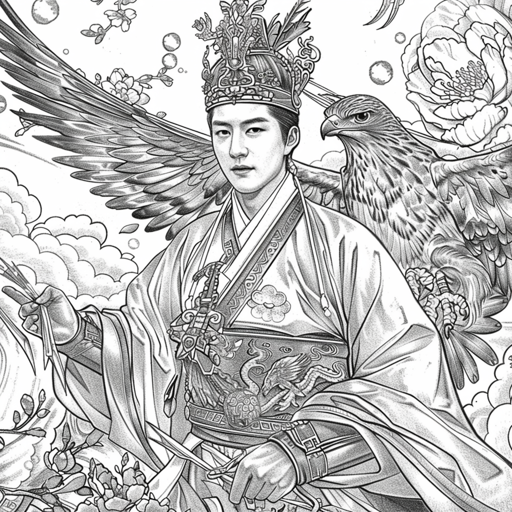 Oriental beauty Whispers of the Jade Lotus
