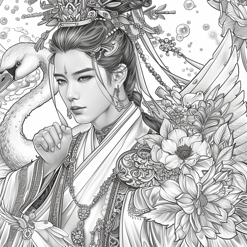 Swan Empress of the Lotus Realm