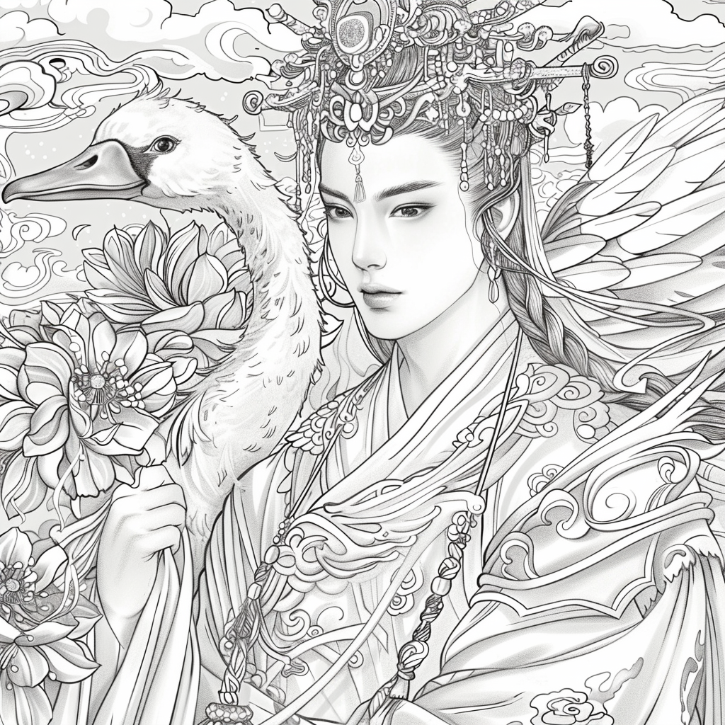 Swan Empress of the Lotus Realm