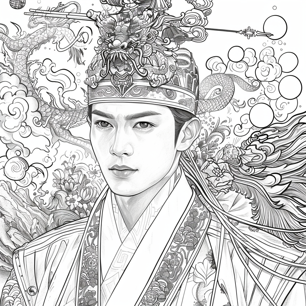 Oriental beauty Whispers of the Jade Lotus