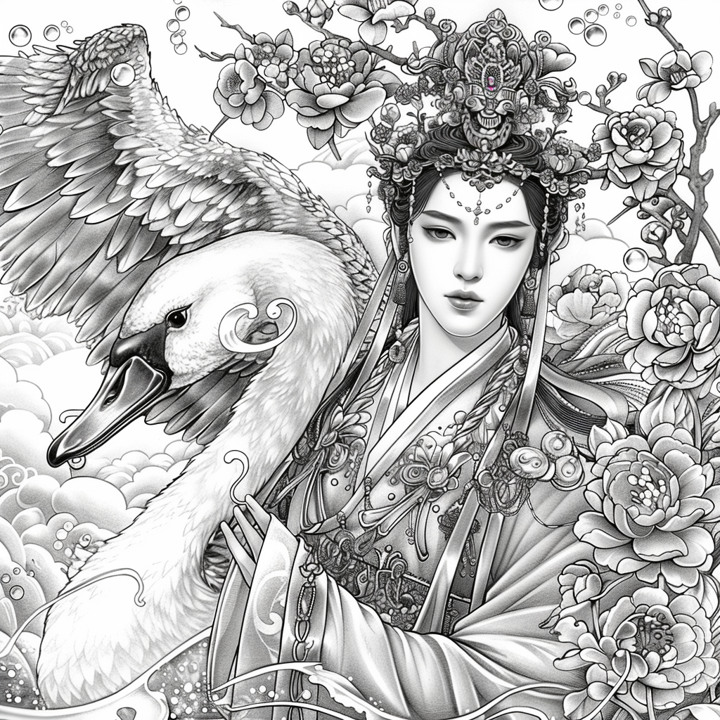 Swan Empress of the Lotus Realm