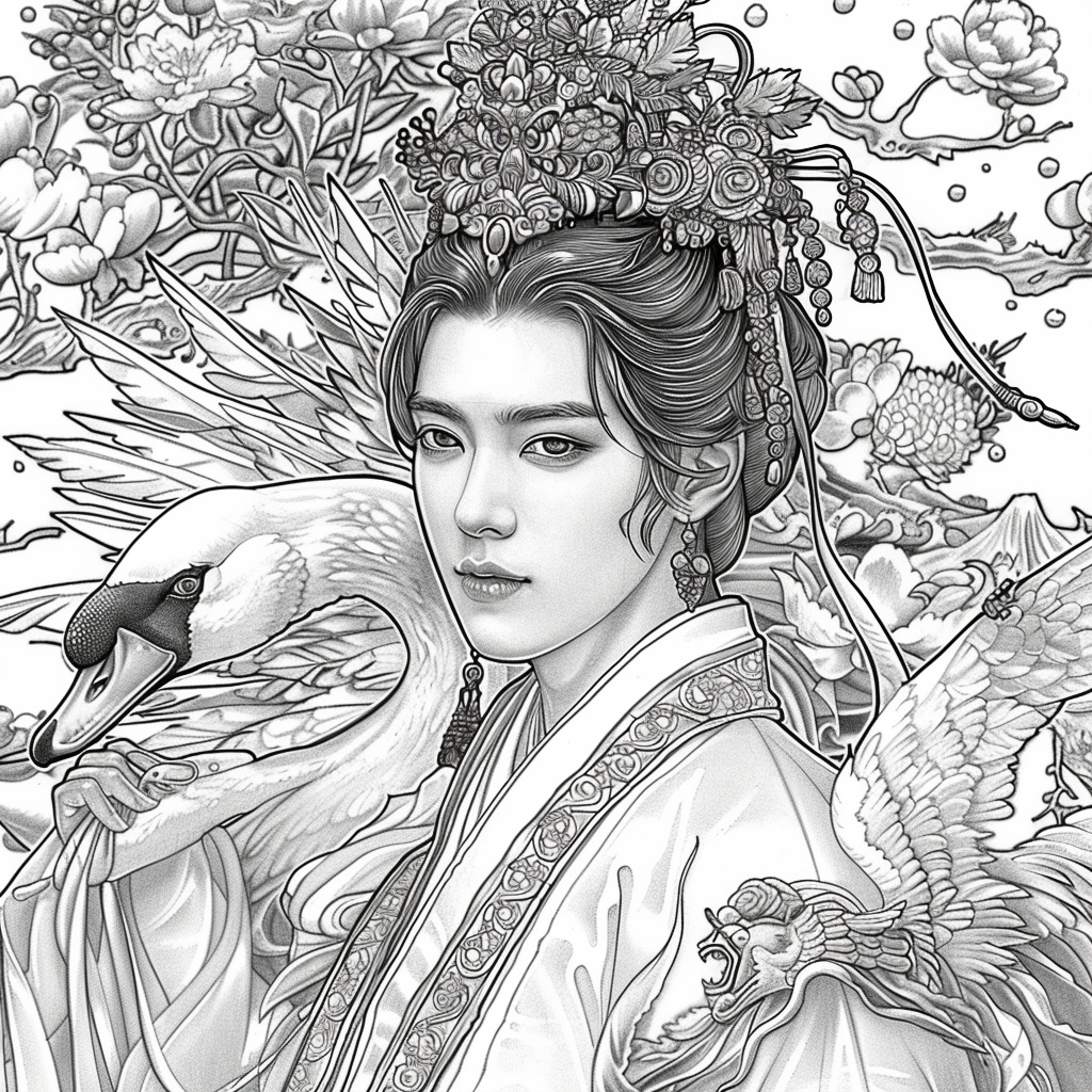 Swan Empress of the Lotus Realm