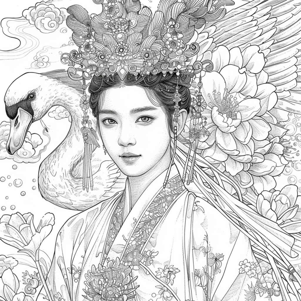Swan Empress of the Lotus Realm