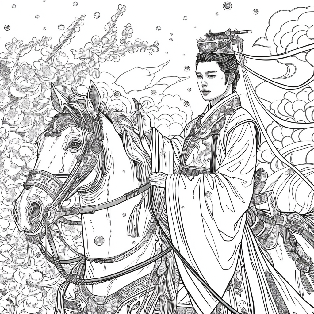 Celestial Majesty: The Emperor of Radiant Skies
