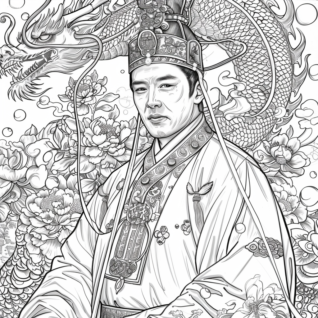 Oriental beauty Whispers of the Jade Lotus