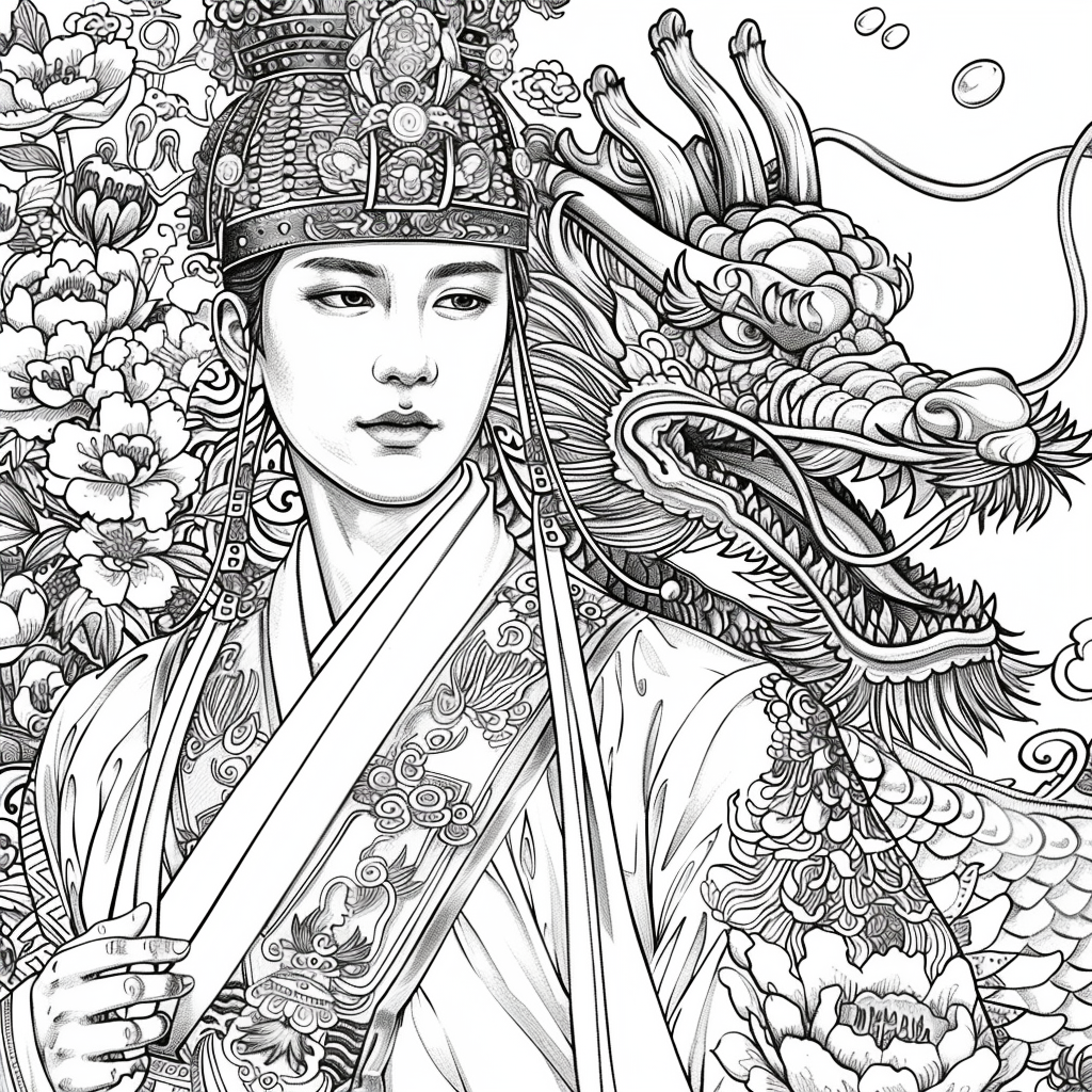 Oriental beauty Whispers of the Jade Lotus