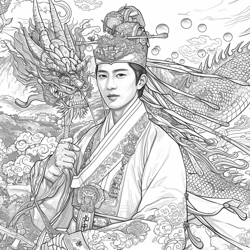 Oriental beauty Whispers of the Jade Lotus