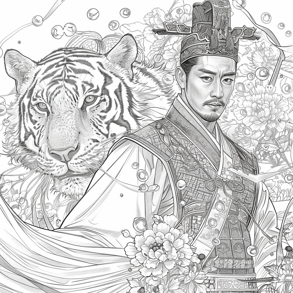 Celestial Majesty: The Emperor of Radiant Skies