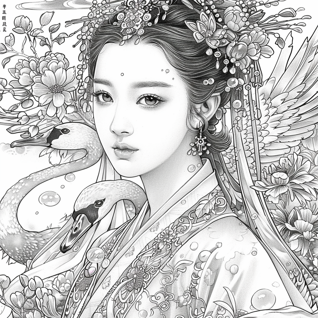 Swan Empress of the Lotus Realm