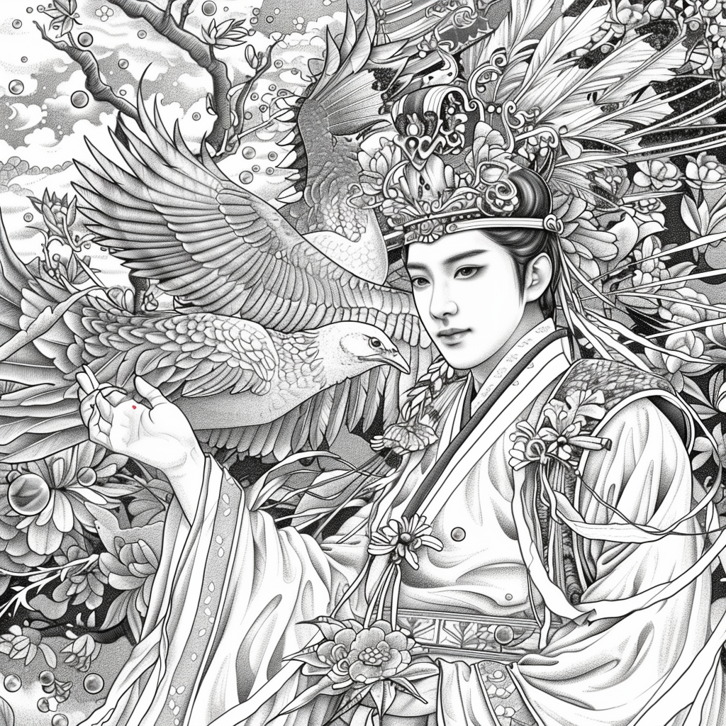 Oriental beauty Whispers of the Jade Lotus