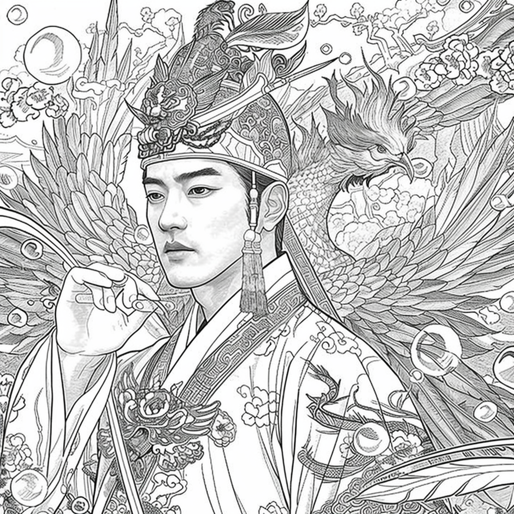 Oriental beauty Whispers of the Jade Lotus