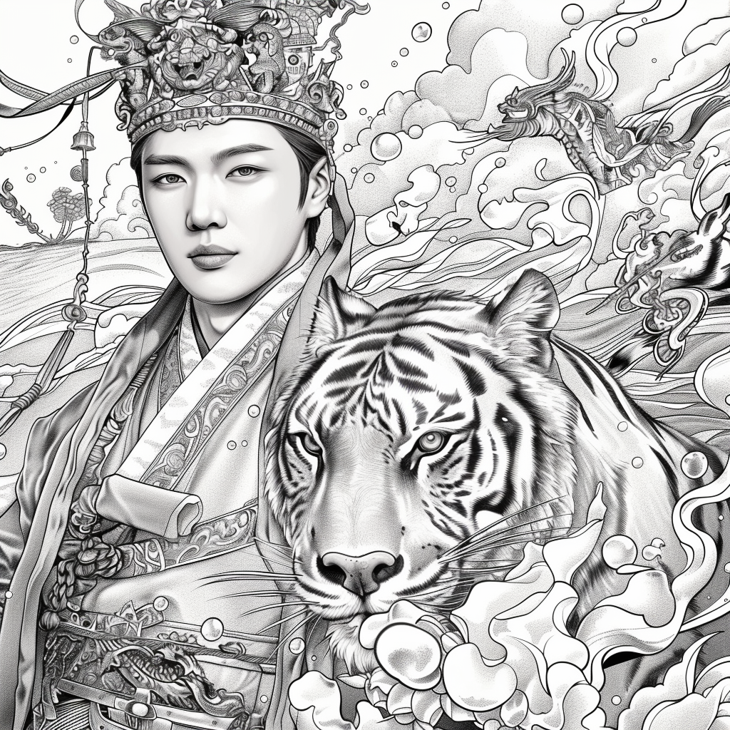 Oriental beauty Whispers of the Jade Lotus
