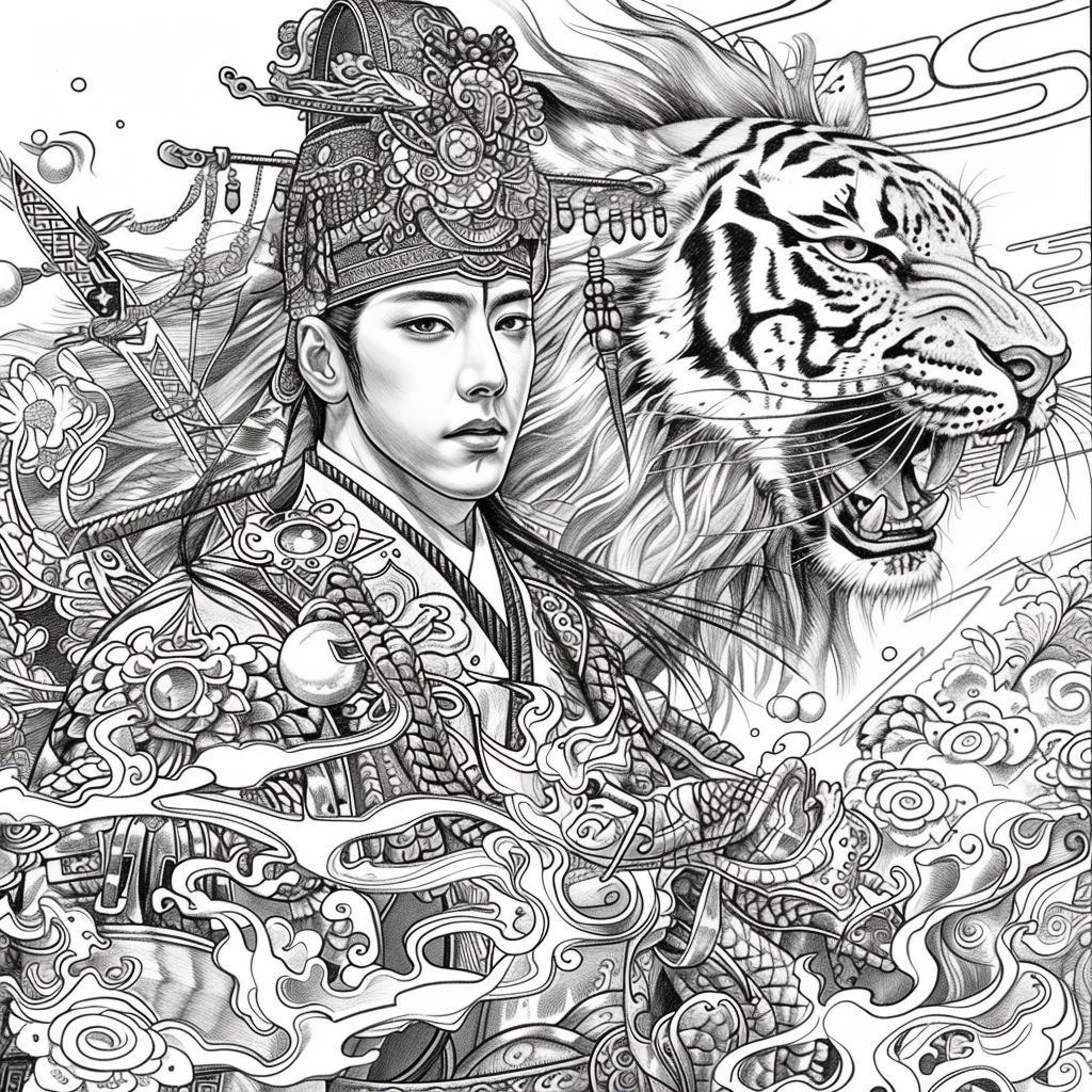 Oriental beauty Whispers of the Jade Lotus