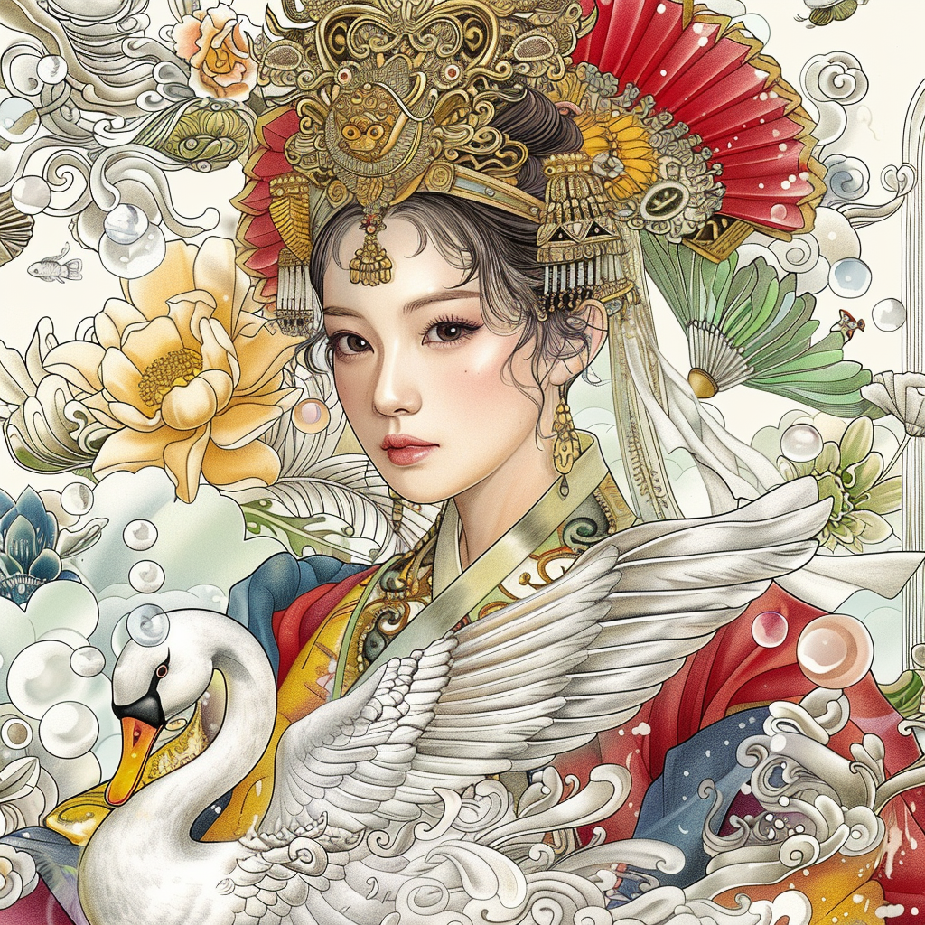 Swan Empress of the Lotus Realm