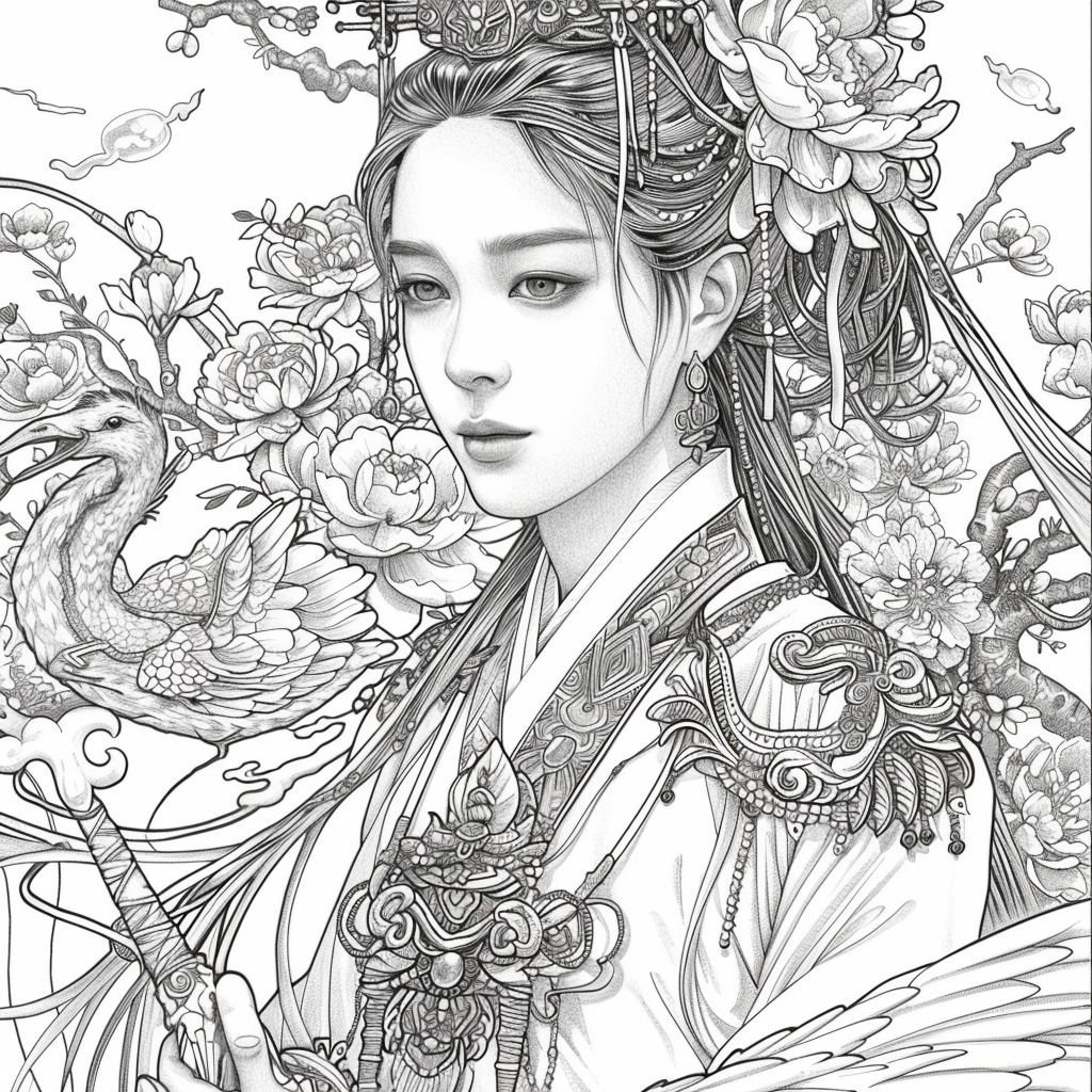 Swan Empress of the Lotus Realm