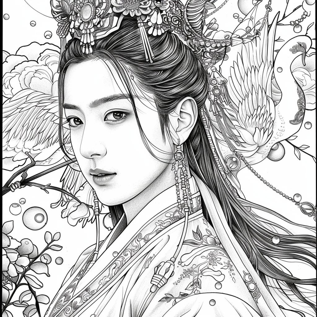 Swan Empress of the Lotus Realm