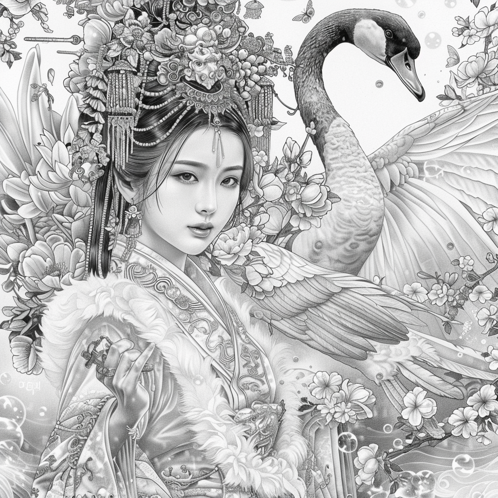 Swan Empress of the Lotus Realm