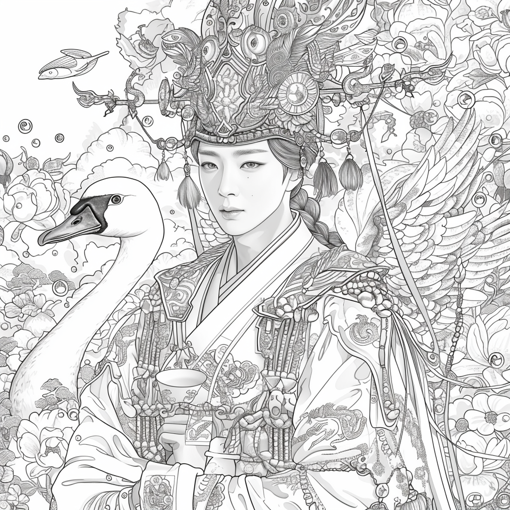 Swan Empress of the Lotus Realm