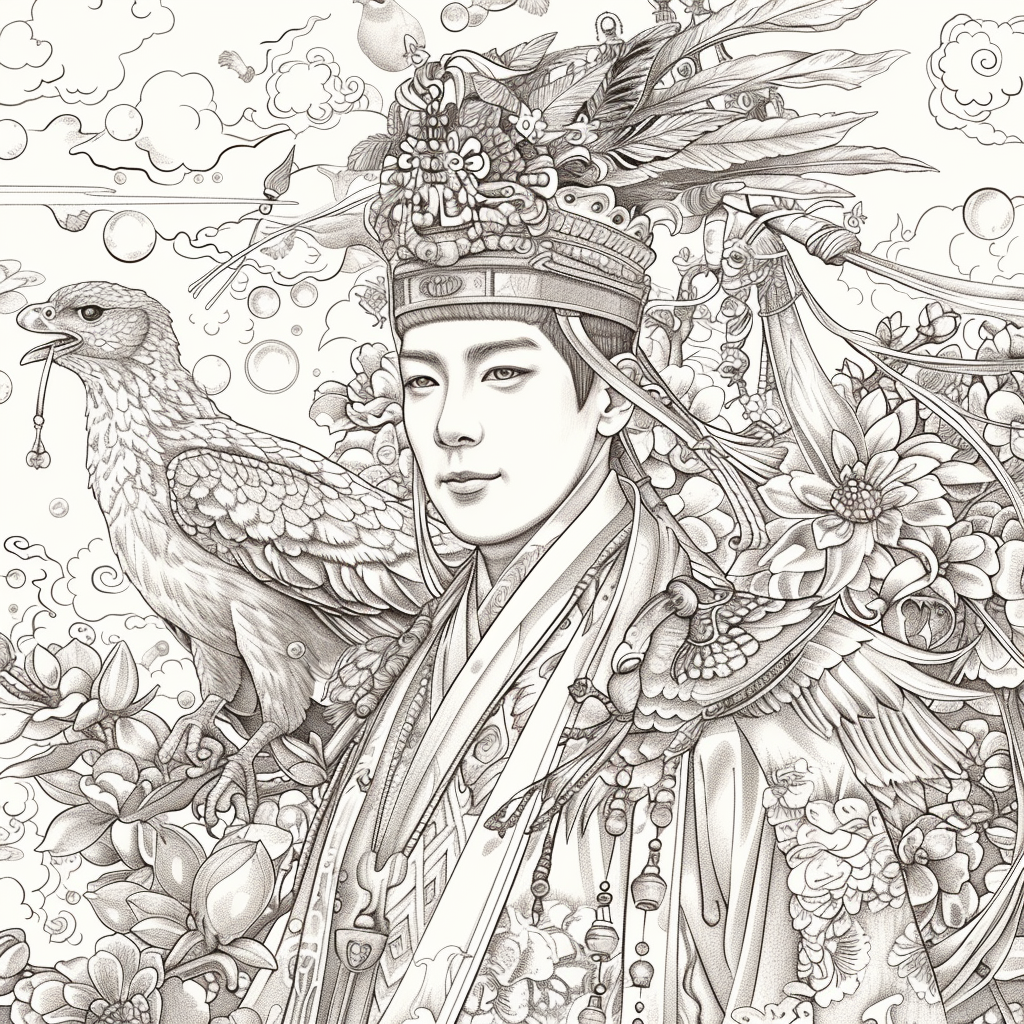 Oriental beauty Whispers of the Jade Lotus