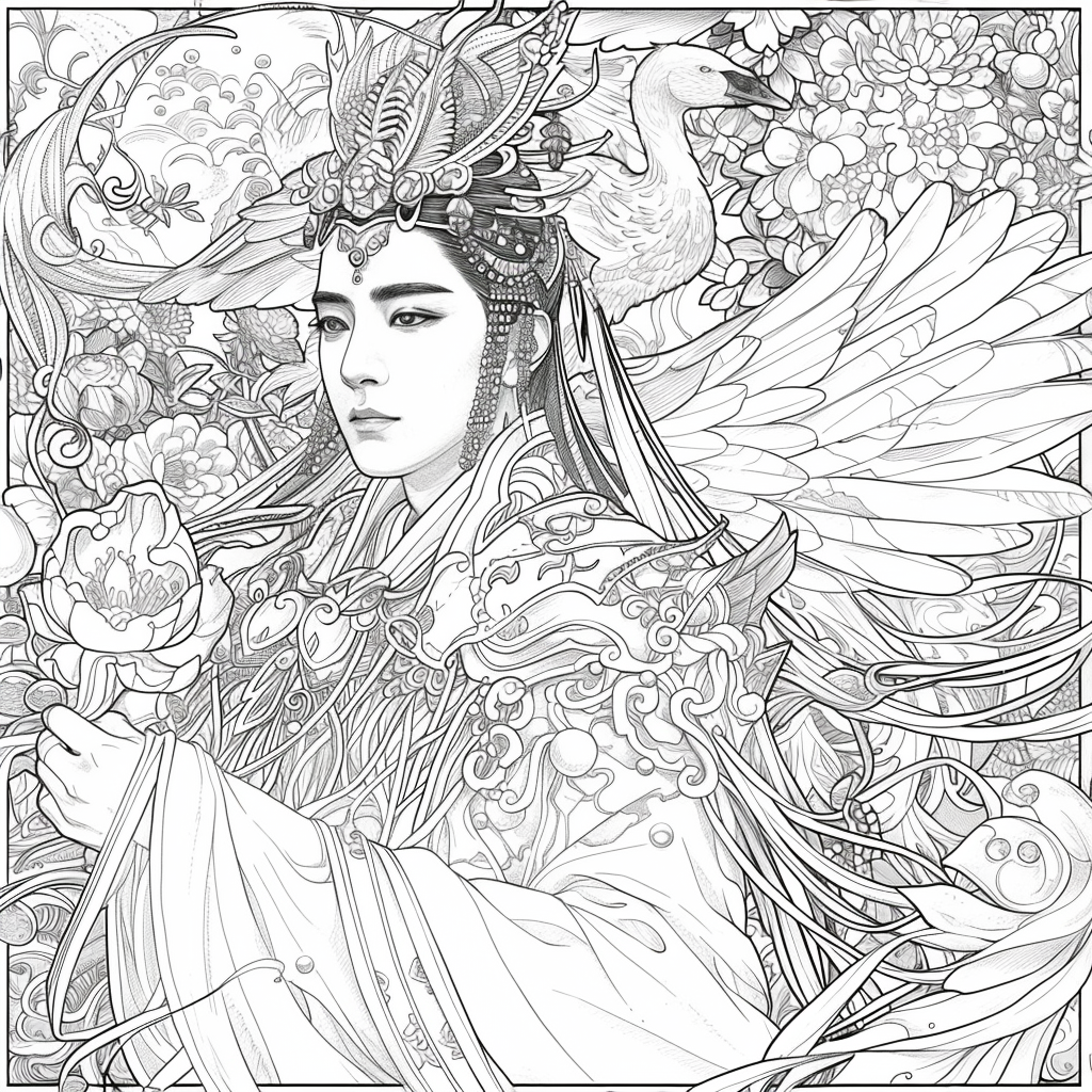 Swan Empress of the Lotus Realm