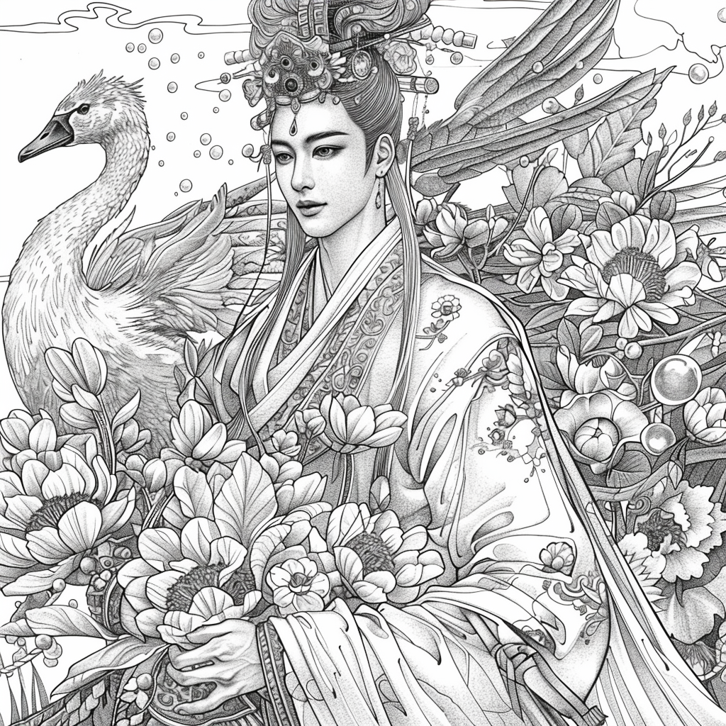Swan Empress of the Lotus Realm