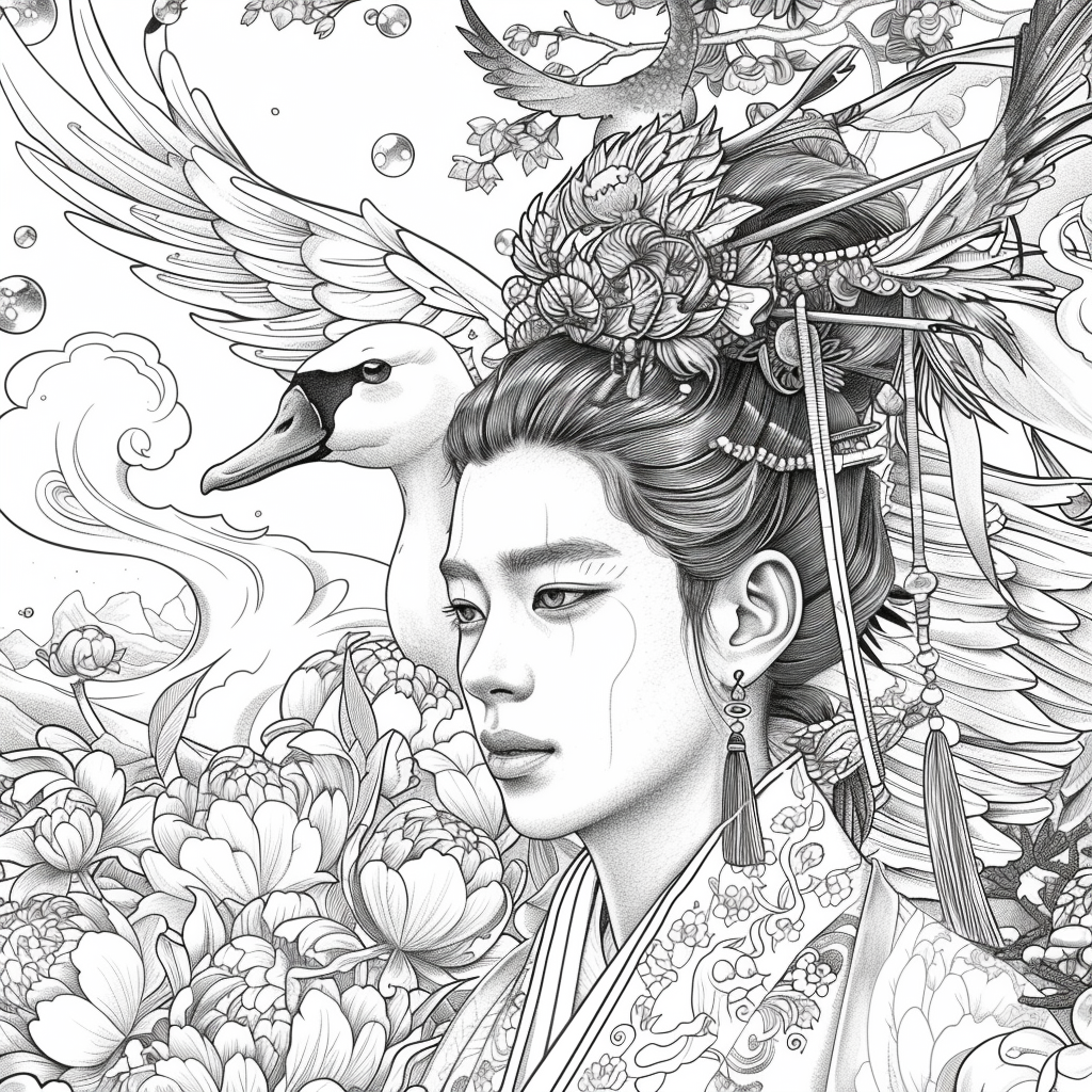 Swan Empress of the Lotus Realm