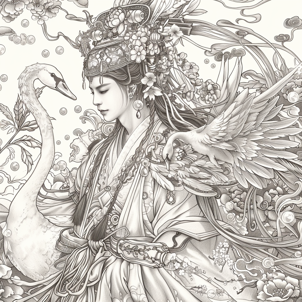 Swan Empress of the Lotus Realm