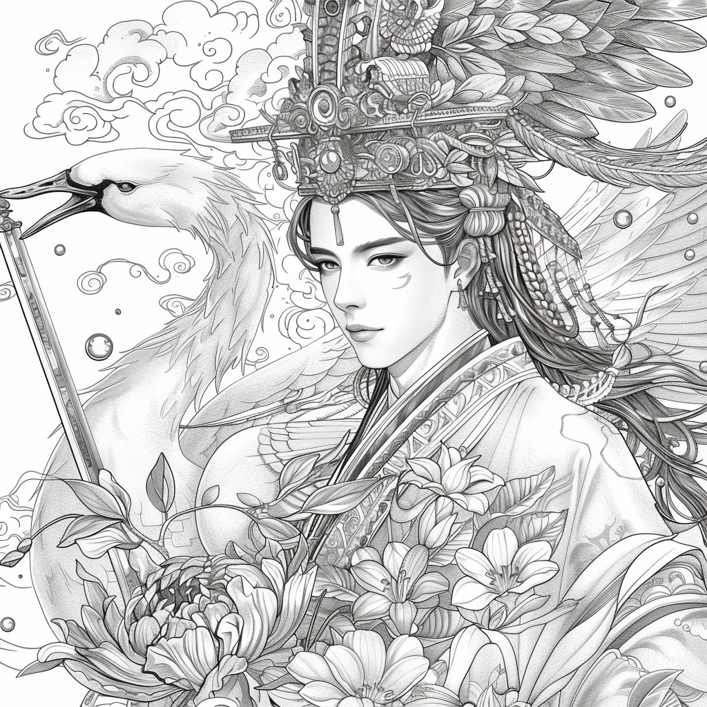 Swan Empress of the Lotus Realm