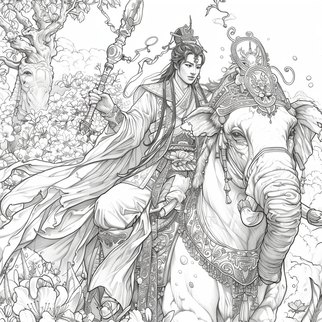 The Lotus General and the War Elephant