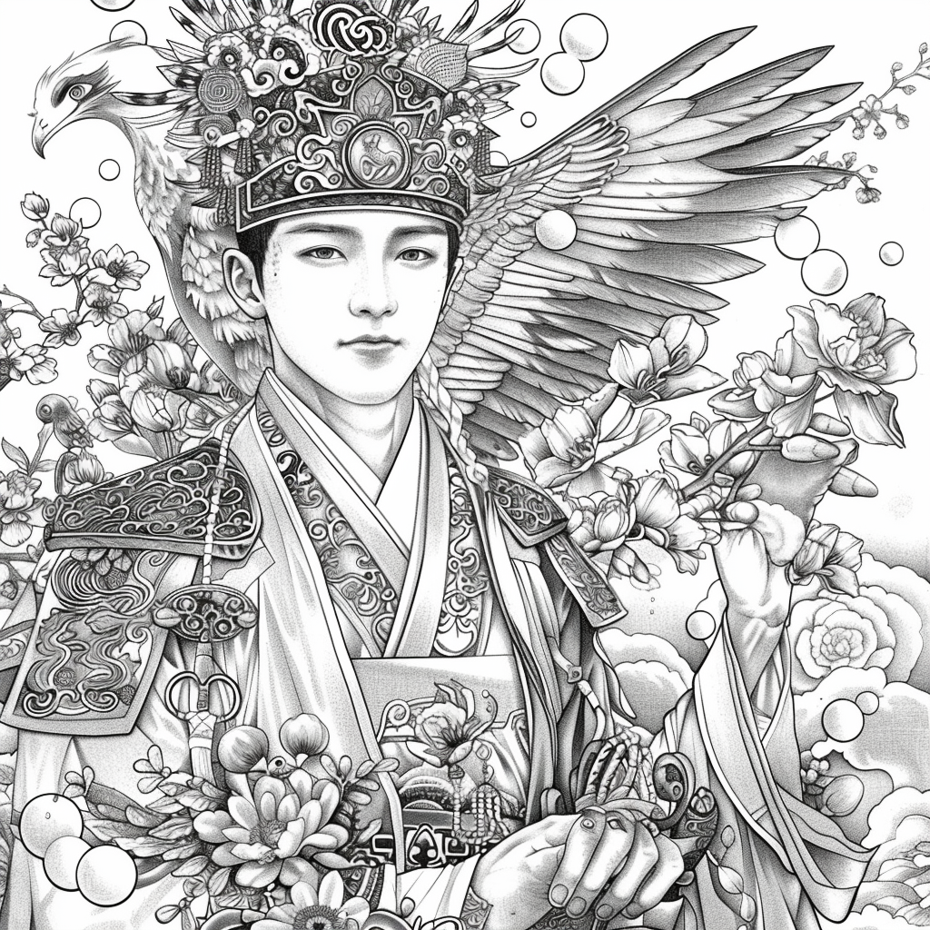 Oriental beauty Whispers of the Jade Lotus