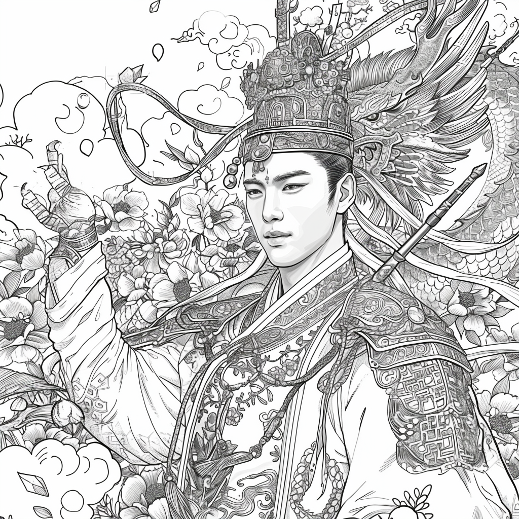 Oriental beauty Whispers of the Jade Lotus