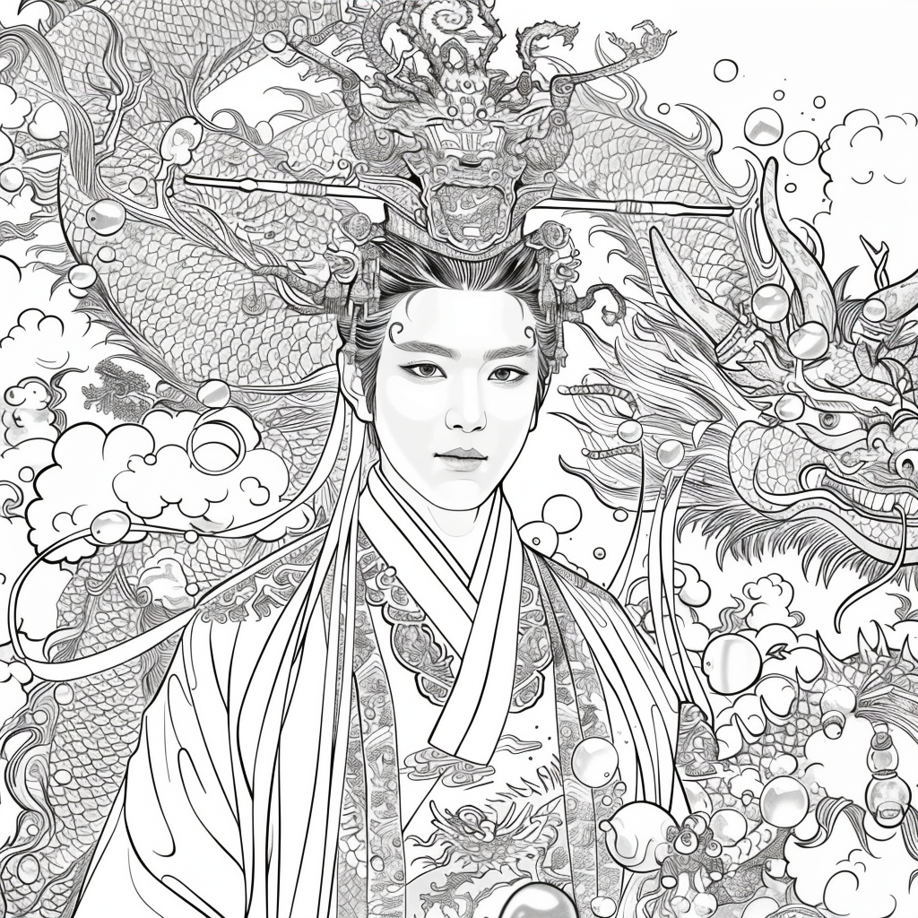 Oriental beauty Whispers of the Jade Lotus