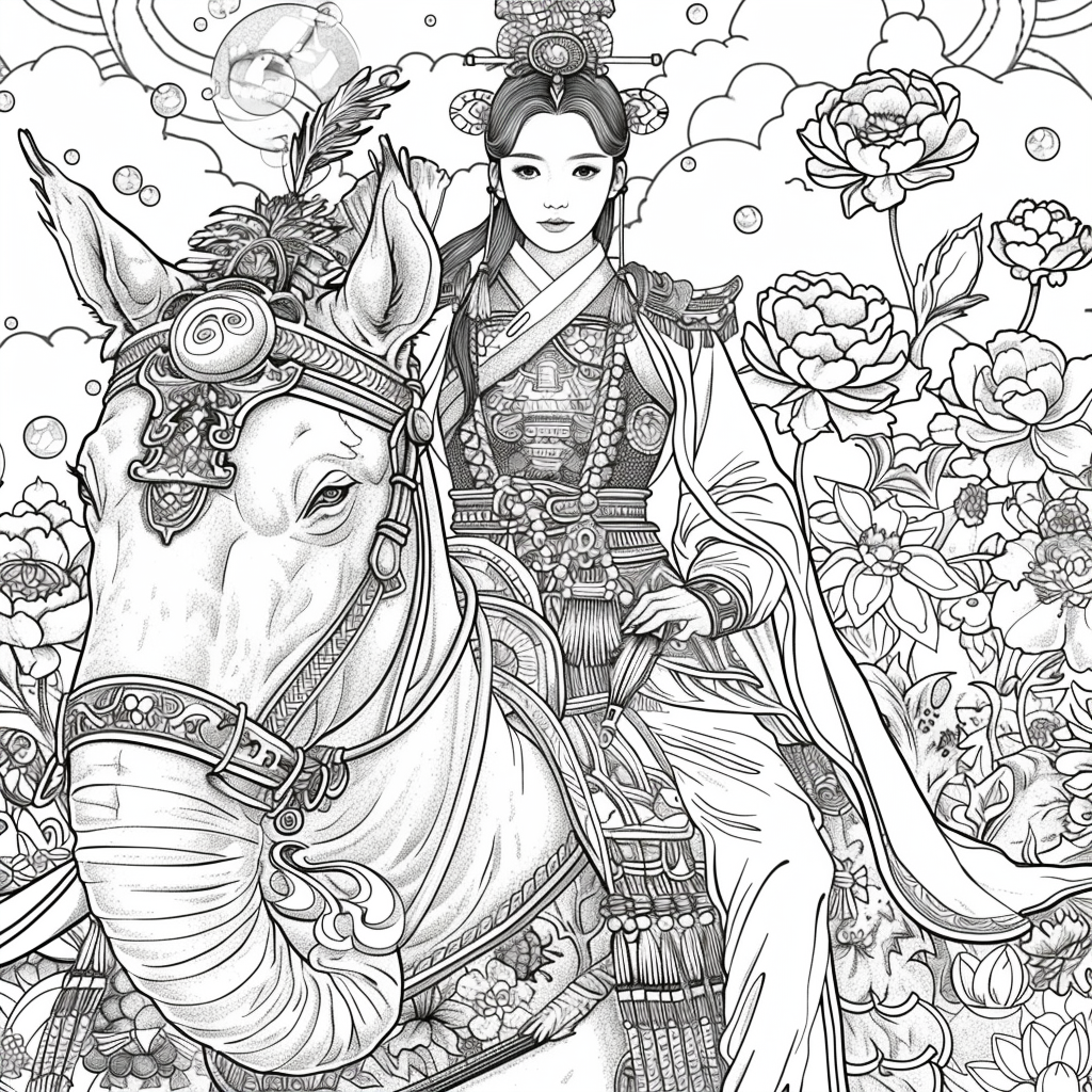 The Lotus General and the War Elephant