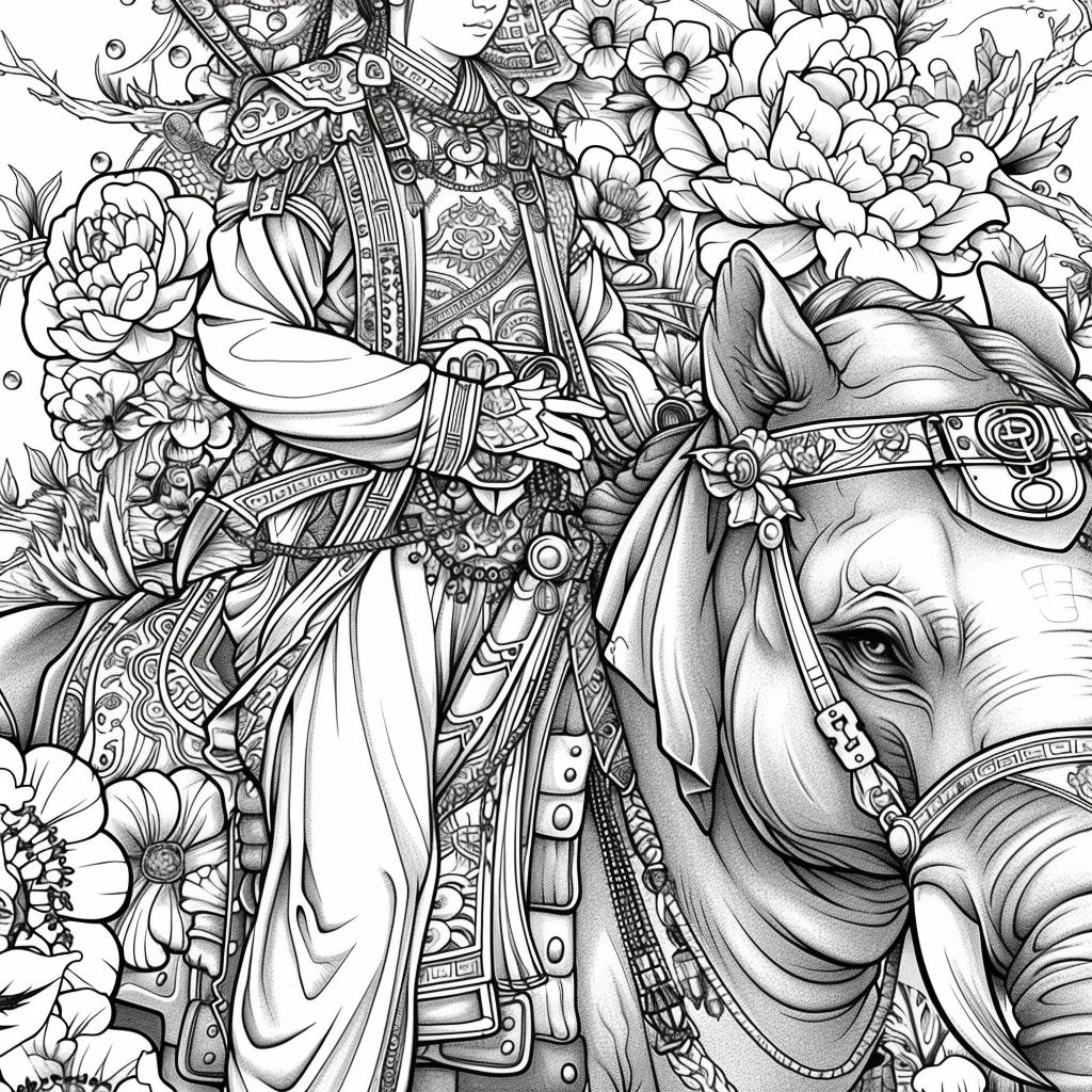 The Lotus General and the War Elephant
