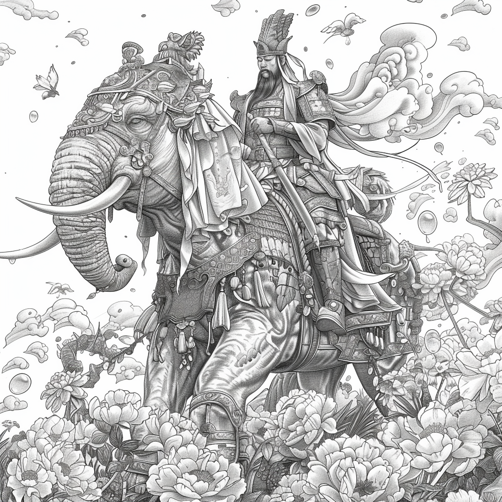 The Lotus General and the War Elephant