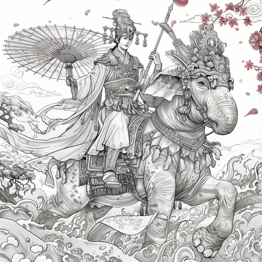 The Lotus General and the War Elephant