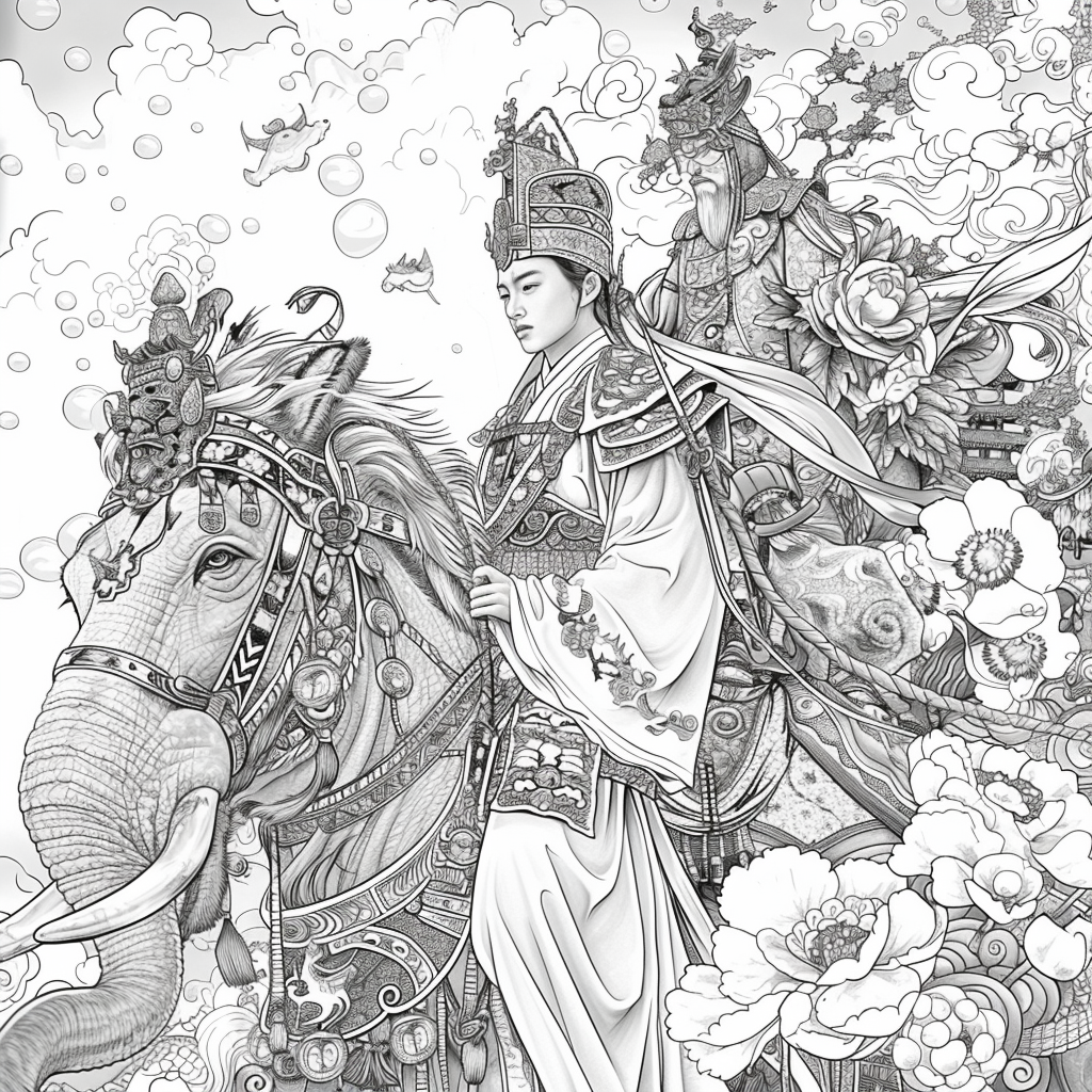 The Lotus General and the War Elephant