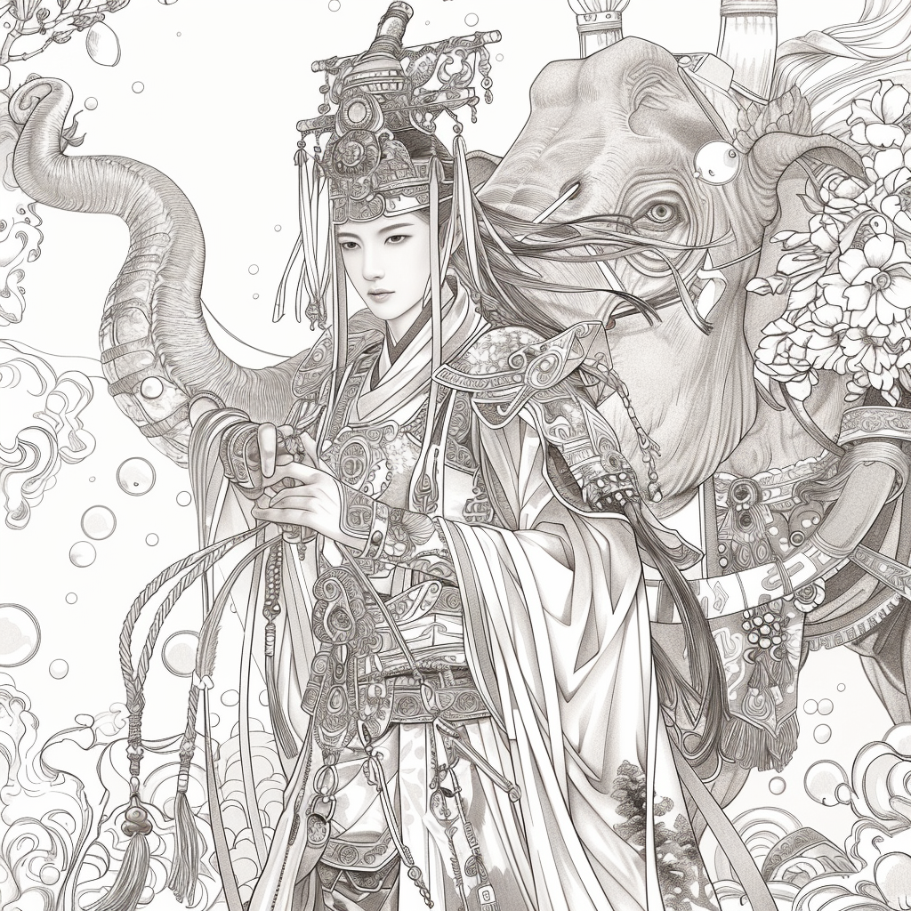 The Lotus General and the War Elephant