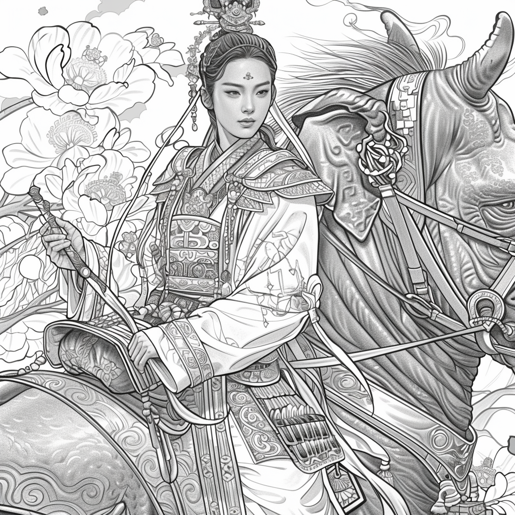 The Lotus General and the War Elephant