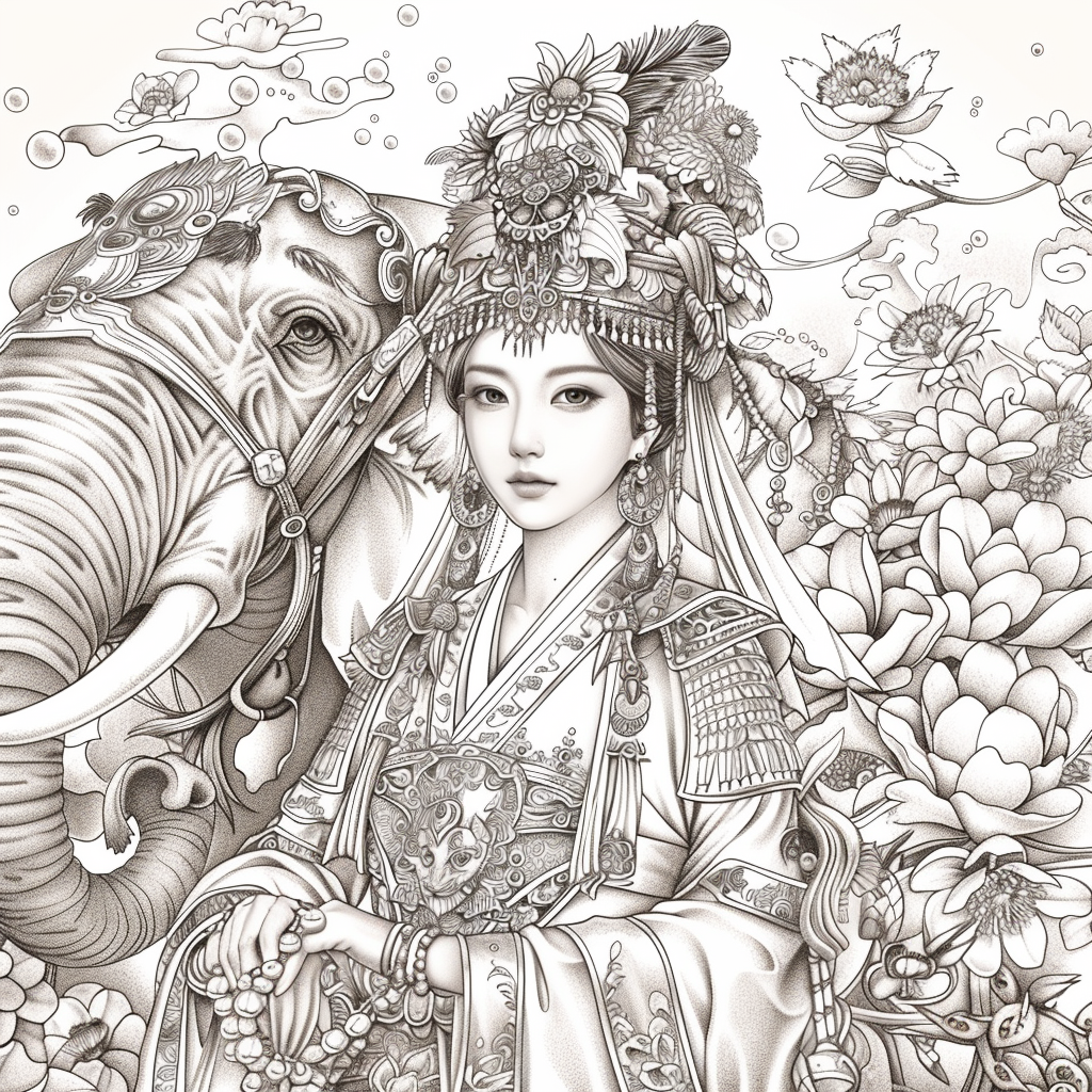 The Lotus General and the War Elephant