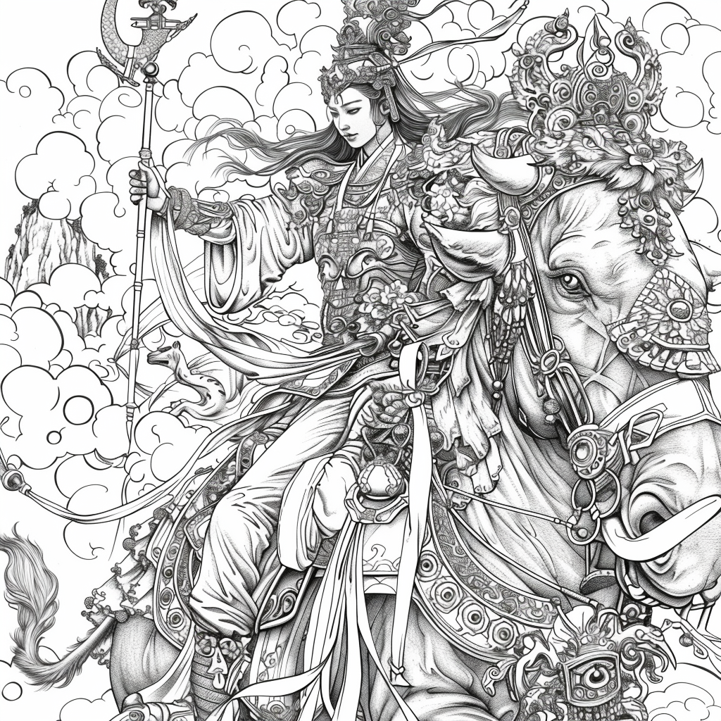 The Lotus General and the War Elephant